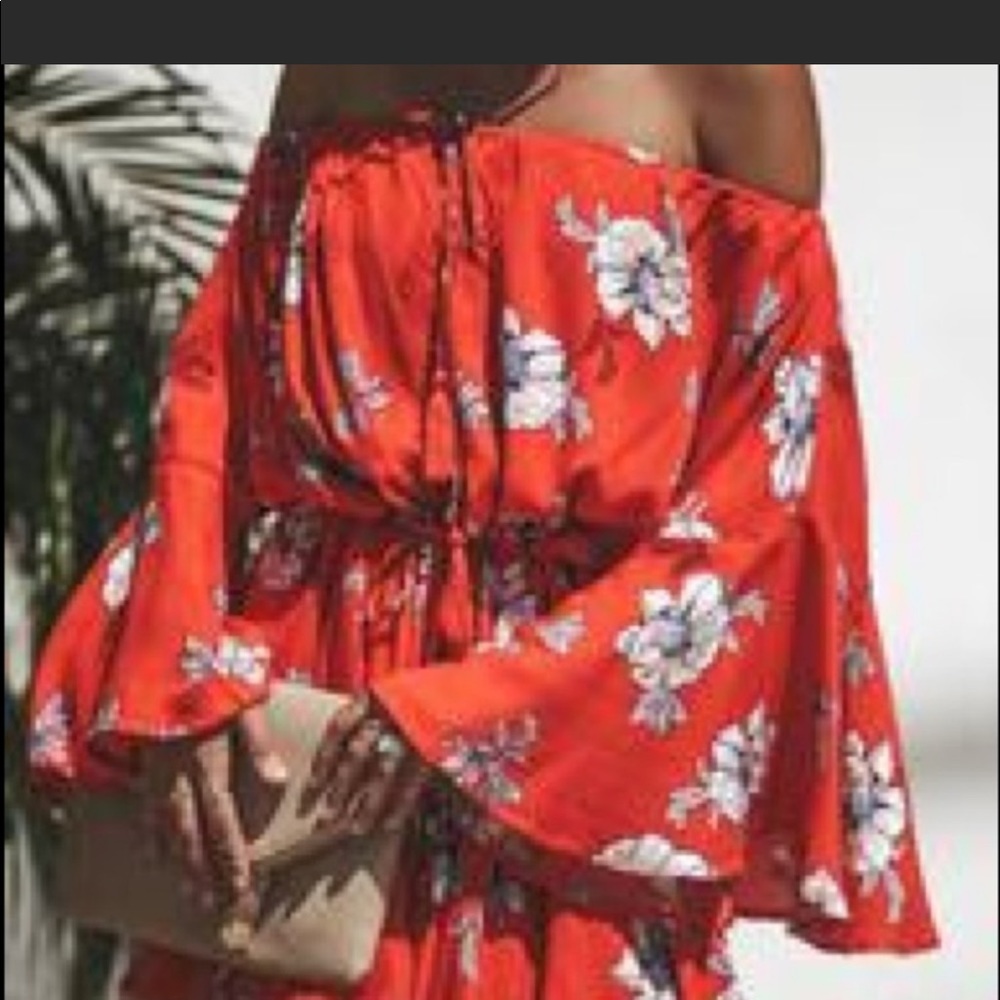 Vici off the shoulder romper